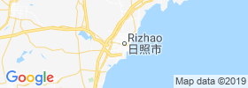 Rizhao map